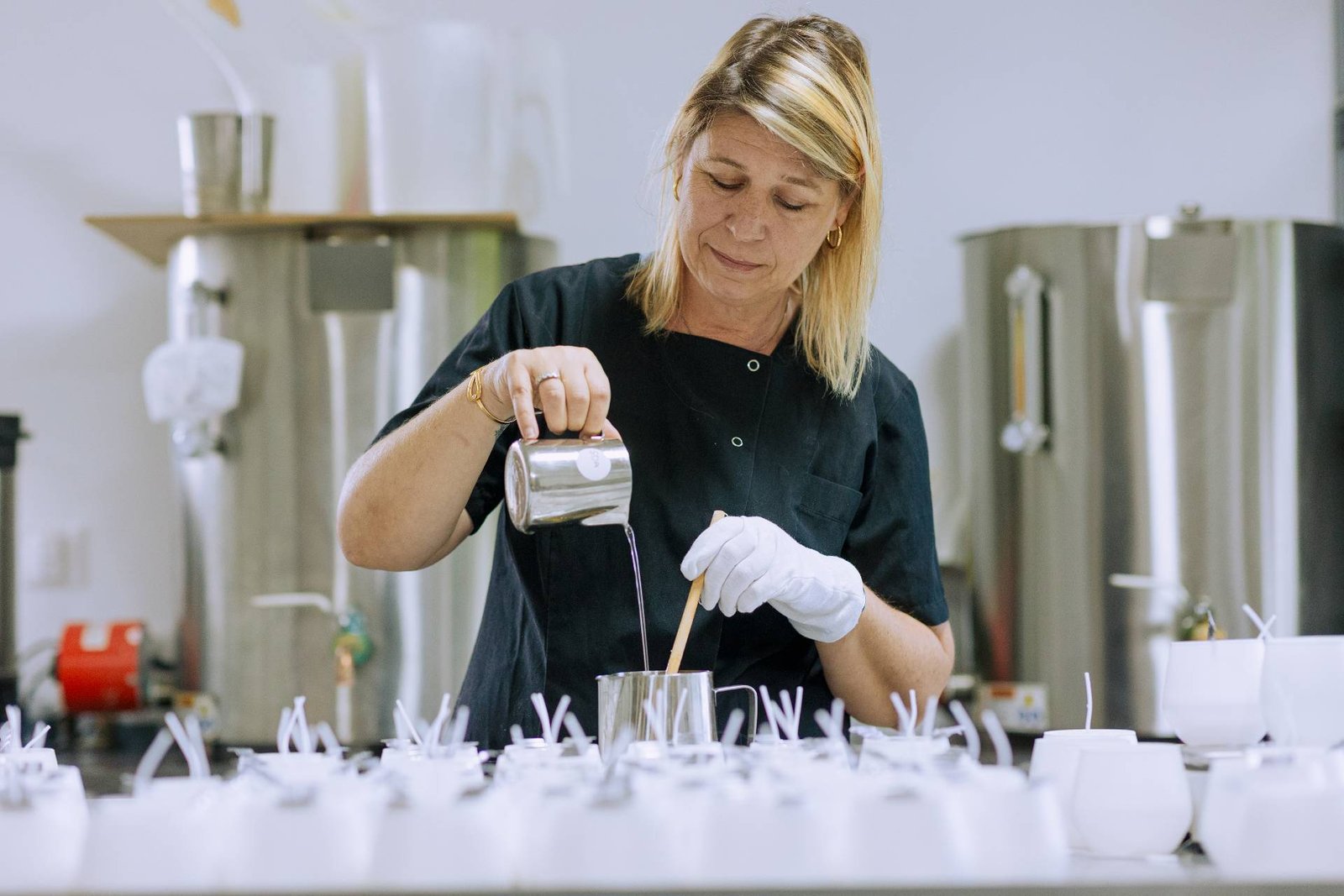 Bougies artisanales végétales par Art et Cires - fabrication en marque blanche